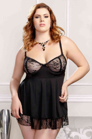 Deluxerie Babydoll Grande Taille Chandris 2